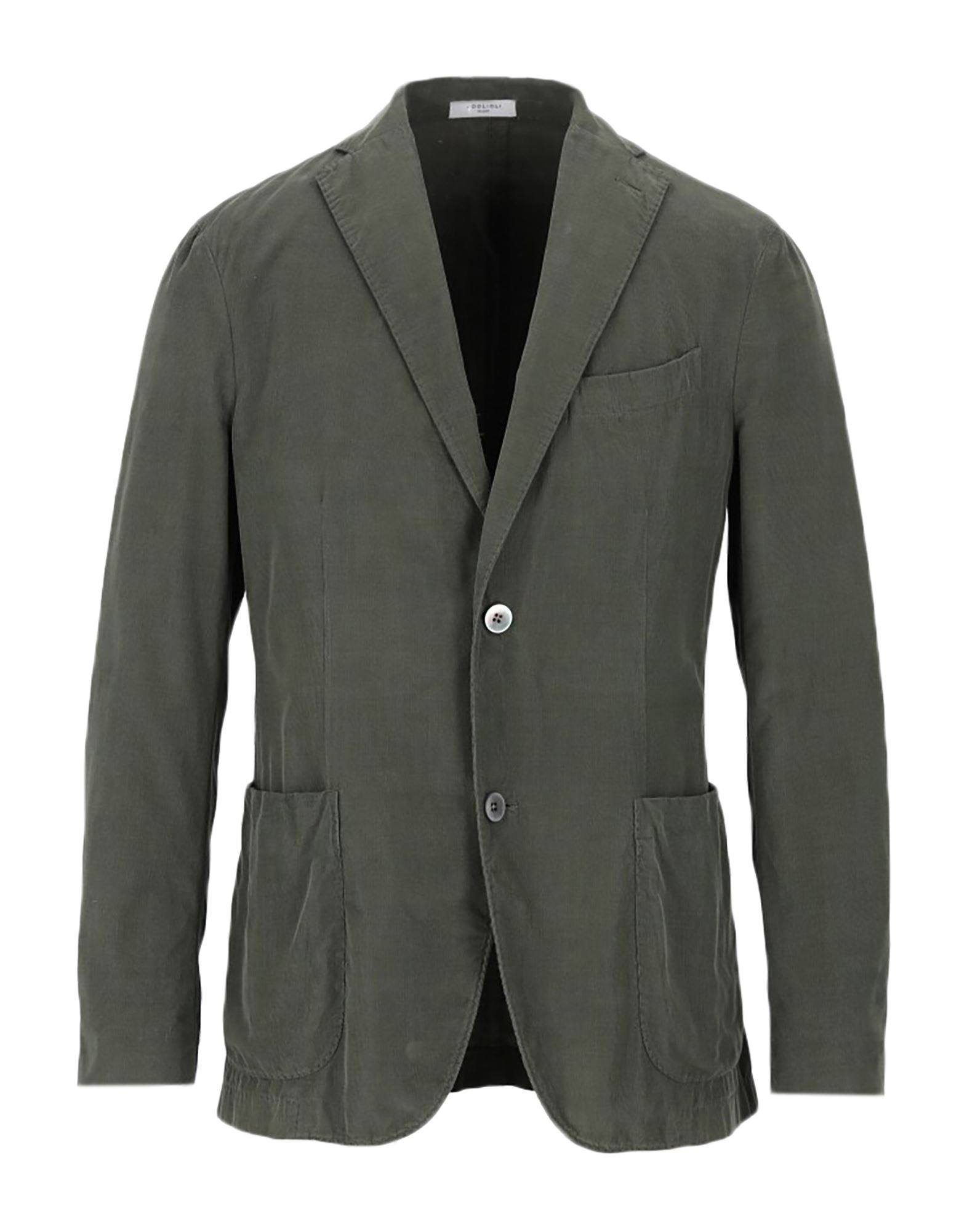 Boglioli Suit Jackets In Military Green