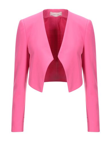 Woman Blazer Fuchsia Size 6 Polyester, Elastane