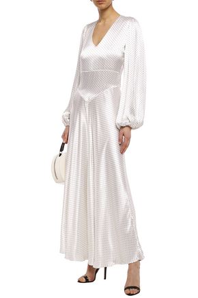 ganni cameron maxi dress