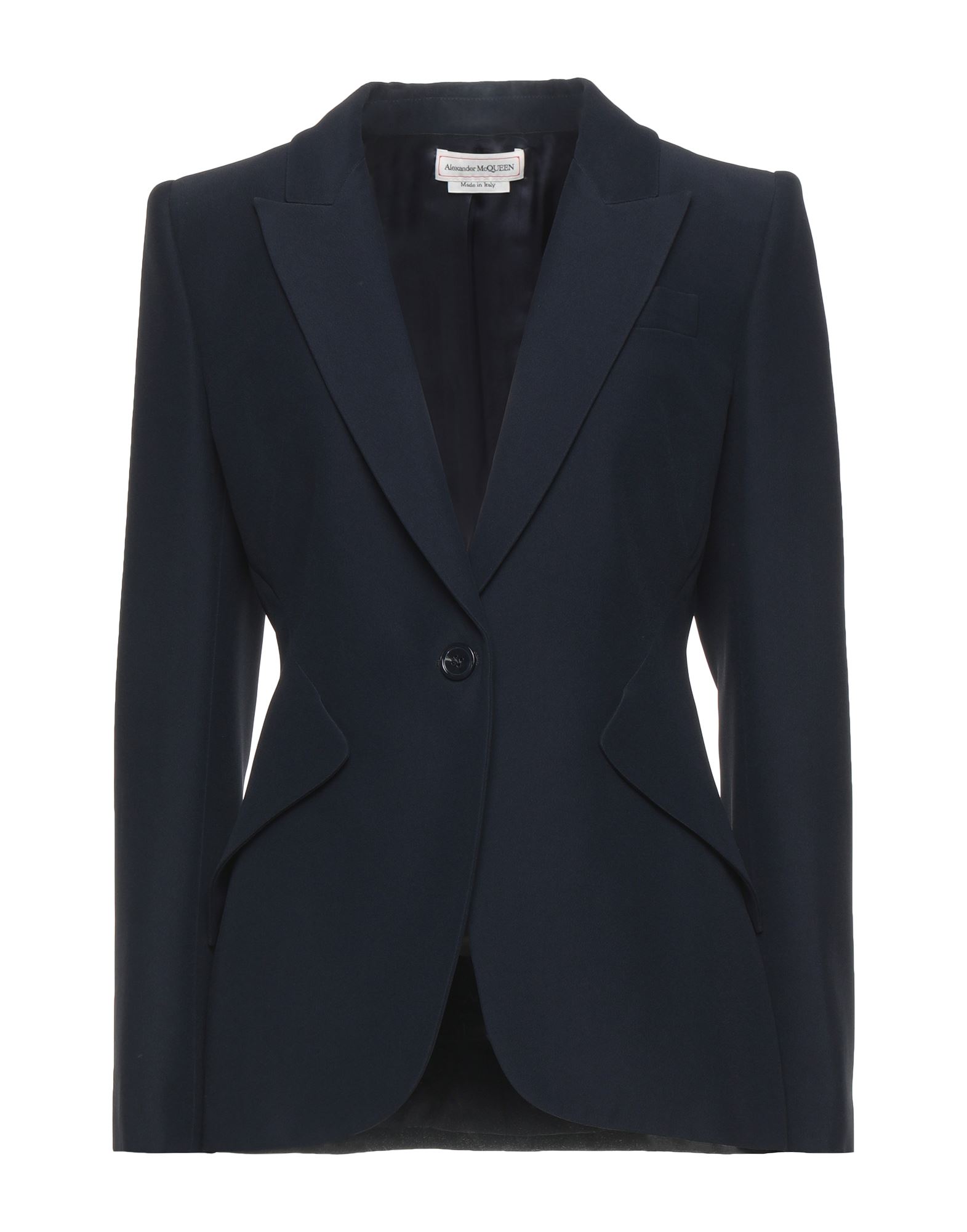 Alexander Mcqueen Suit Jackets In Midnight Blue