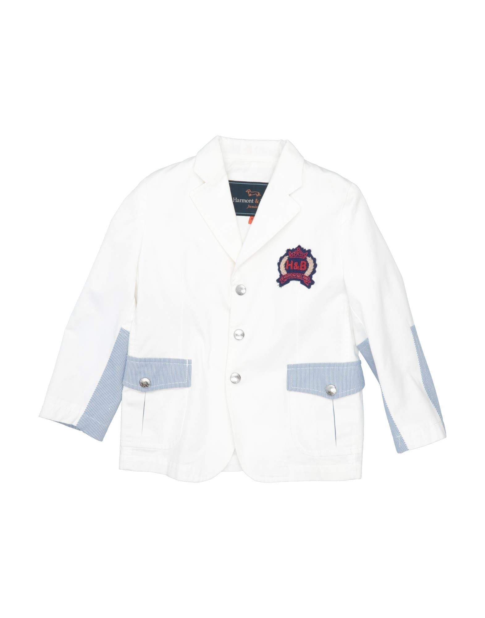 Harmont & Blaine Kids' Suit Jackets In White