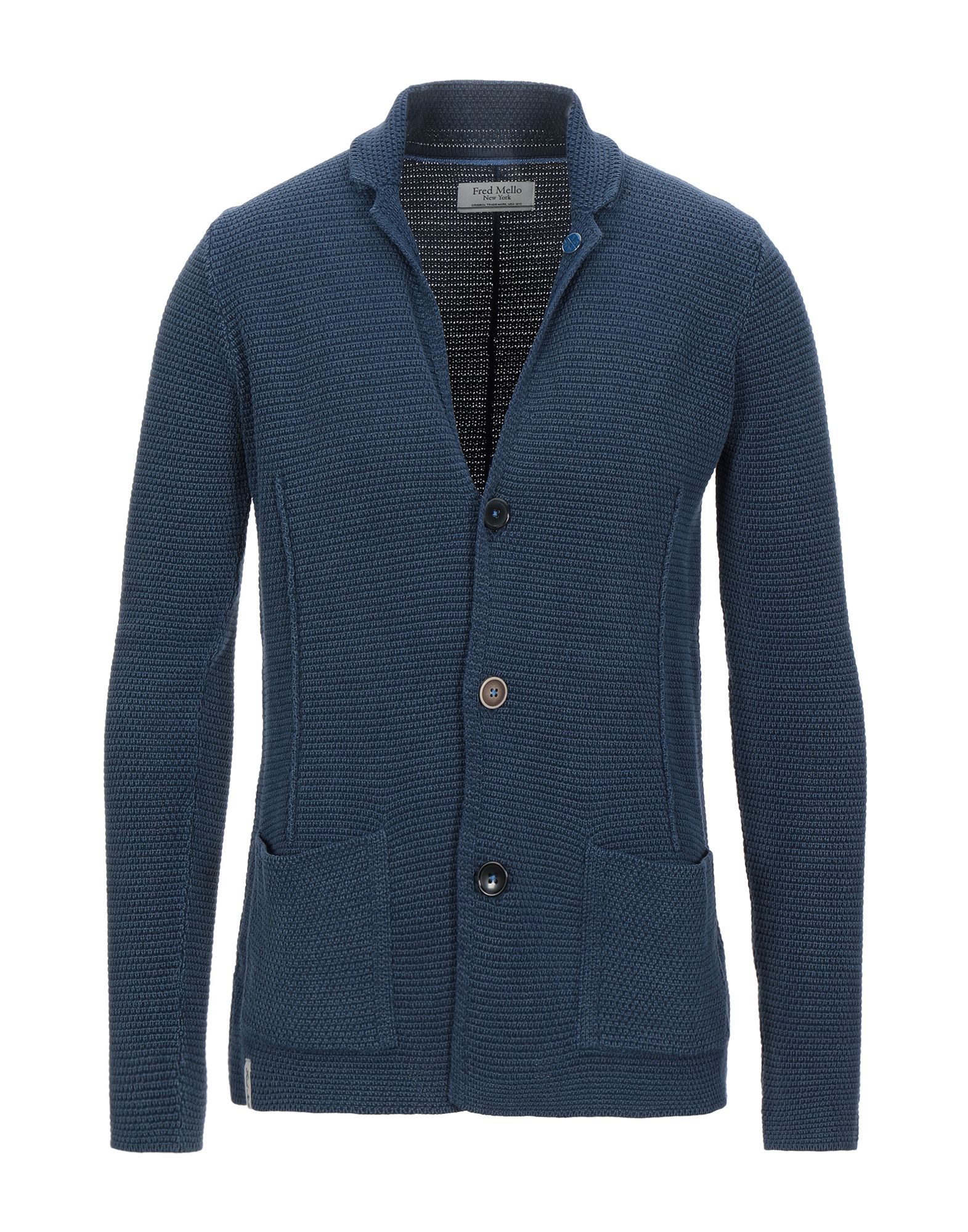 Fred Mello Suit Jackets In Blue