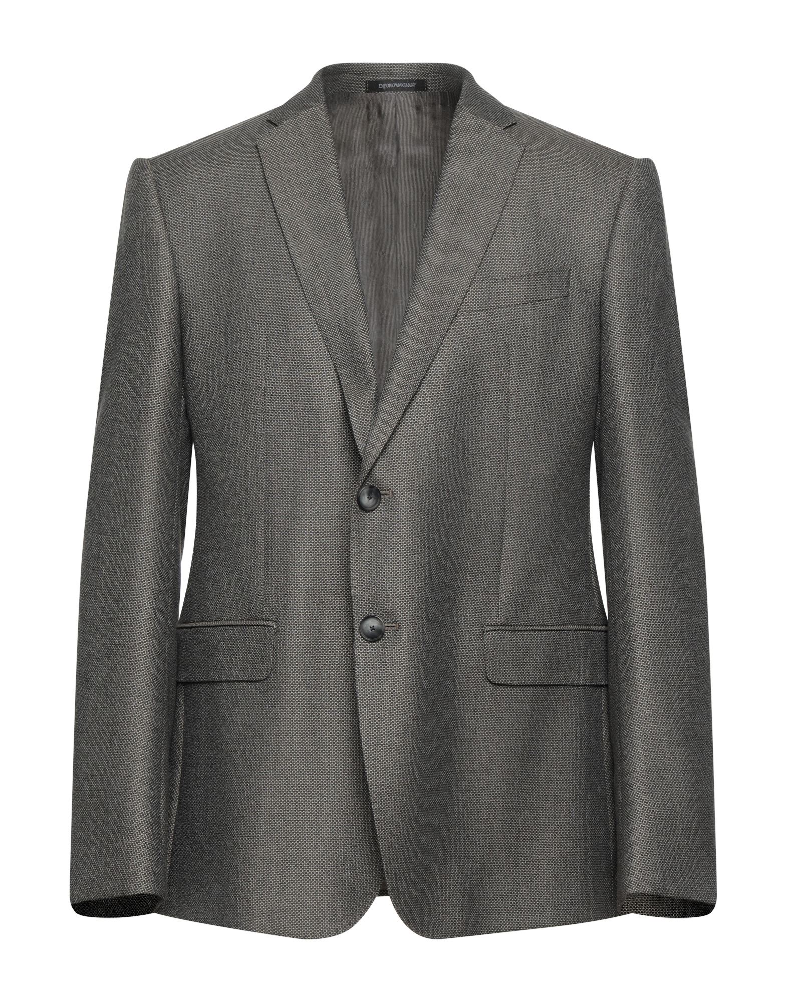 Emporio Armani Suit Jackets In Brown