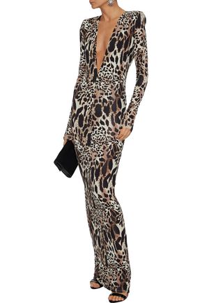 Alexandre vauthier hot sale leopard dress