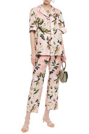 F.R.S FOR RESTLESS SLEEPERS BENDIS FLORAL-PRINT SILK-TWILL SHIRT,3074457345622363148