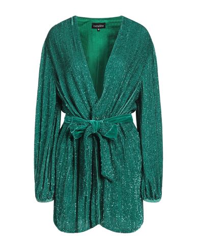 Retroféte Retrofête Woman Mini Dress Emerald Green Size L Viscose