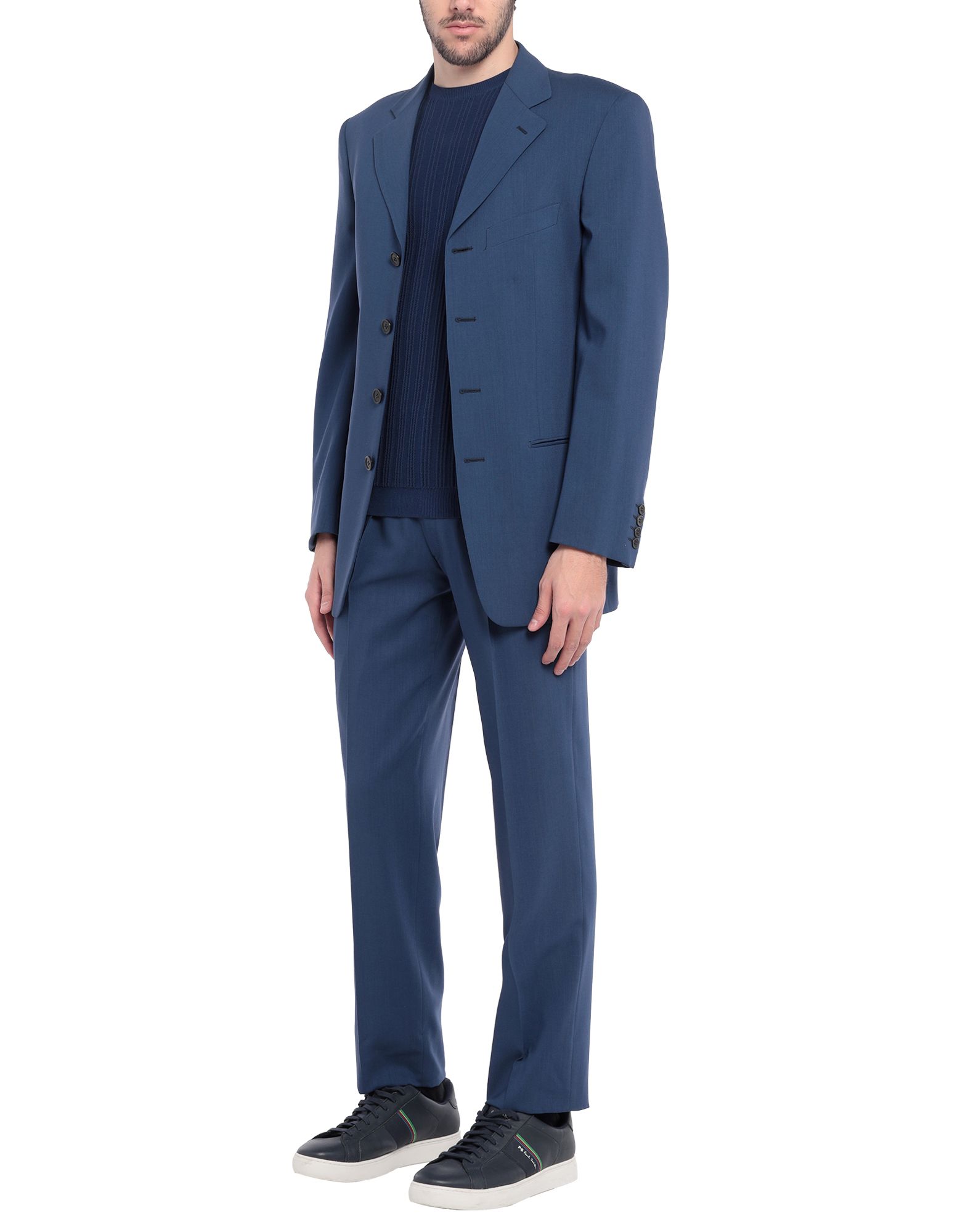 《セール開催中》PROFILO メンズ スーツ ダークブルー 46 バージンウール
