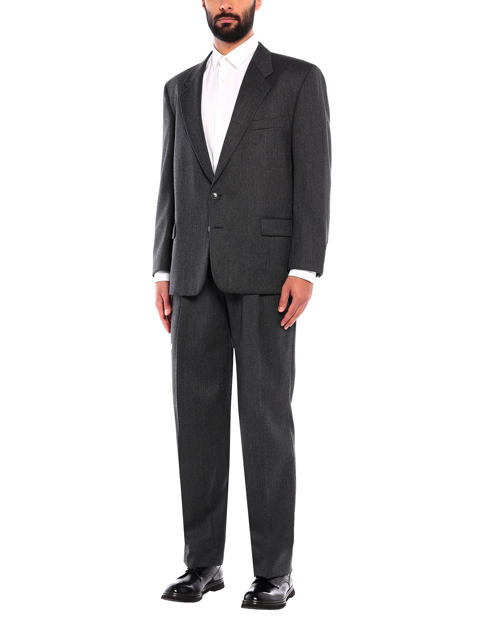 《セール開催中》PROFILO メンズ スーツ スチールグレー 56 バージンウール 100%