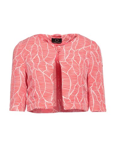 Woman Blazer Coral Size 10 Polyester