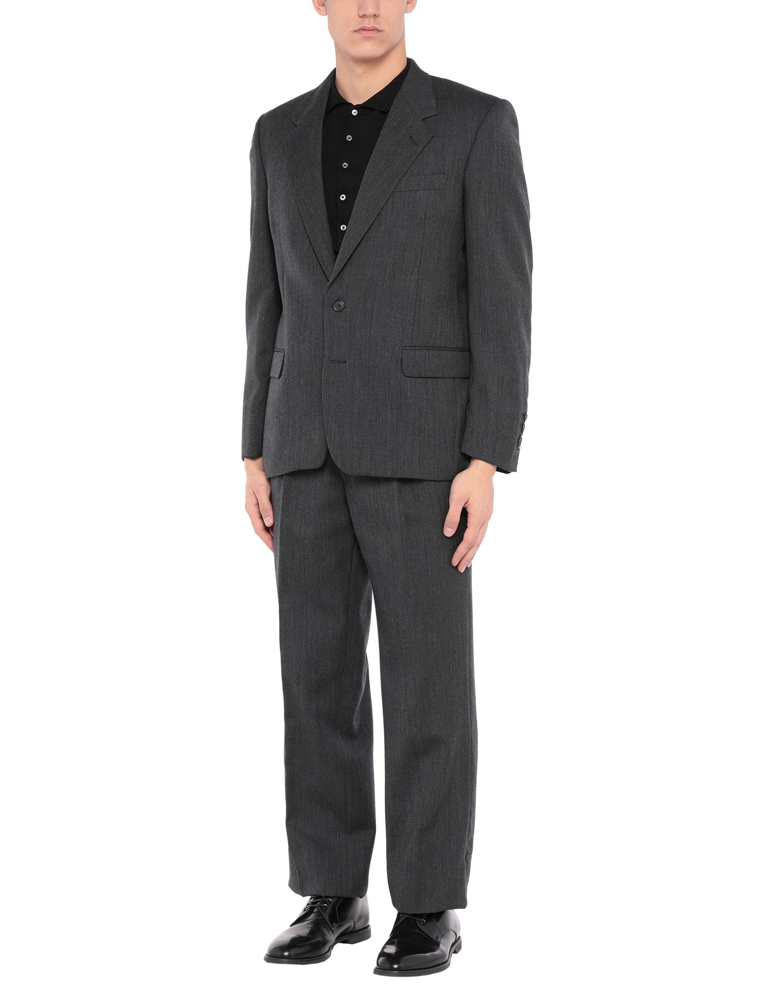 《セール開催中》MAXS HONORATI メンズ スーツ スチールグレー 50 バージンウール 100%