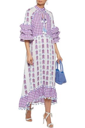 dodo bar or purple dress Dodo Bar Or Grace Embellished Long Sleeve Satin Mini Dress Purple Spirala 40 XS
