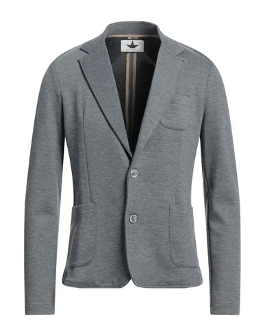 Macchia J Man Blazer Grey Size S Polyester, Cotton