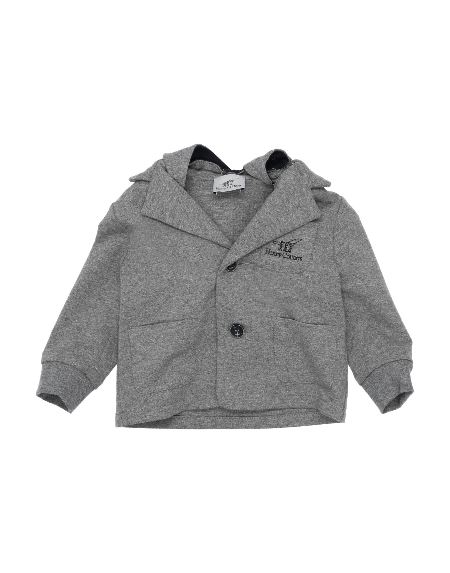 Henry Cotton's Kids' Suit Jackets In Grey