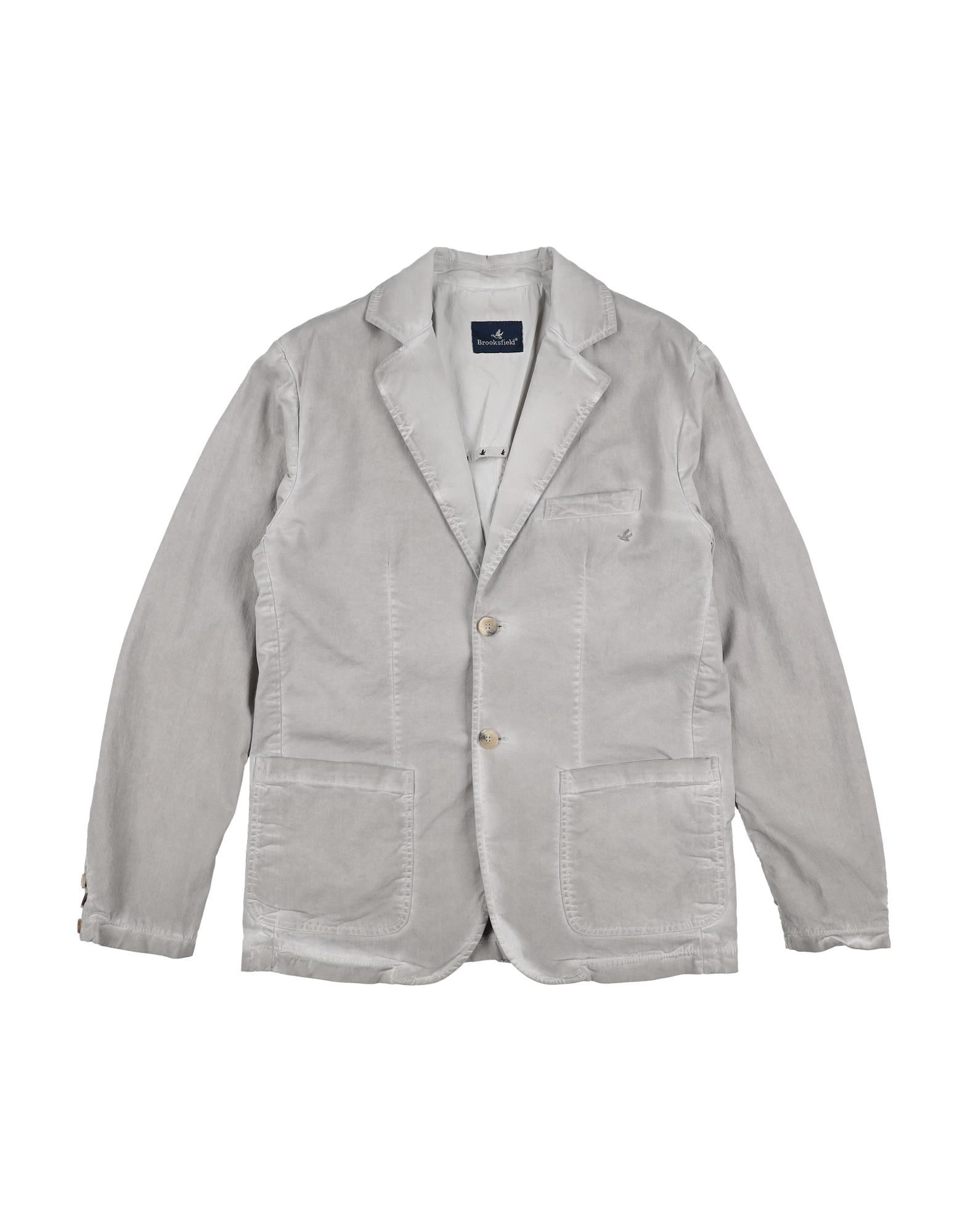Brooksfield Kids' Suit Jackets In Light Grey