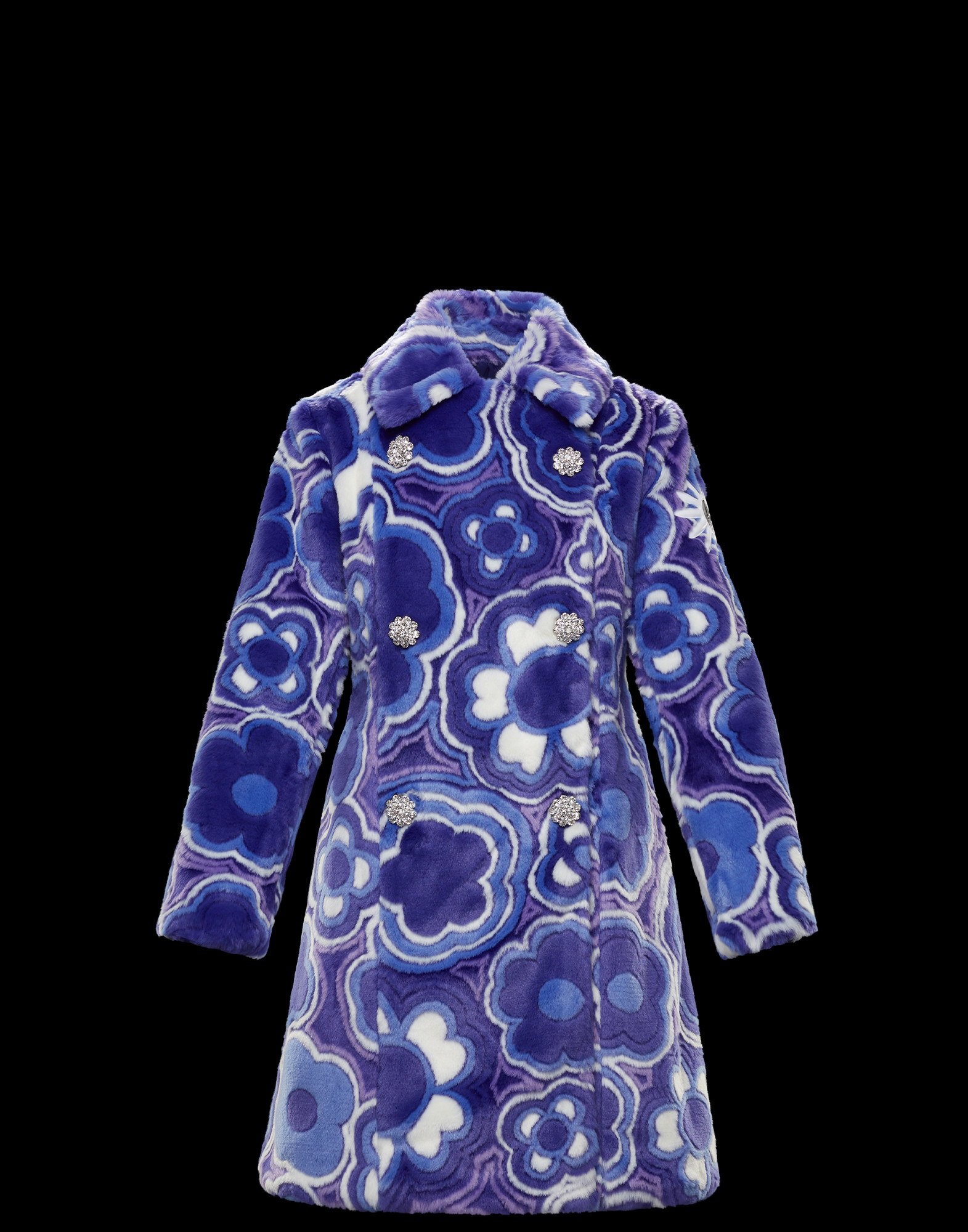 moncler purple coat