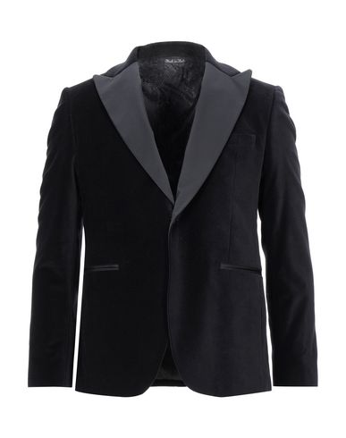 Man Blazer Black Size 40 Cotton