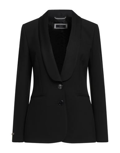 Peserico Single-breasted Blazer In Black