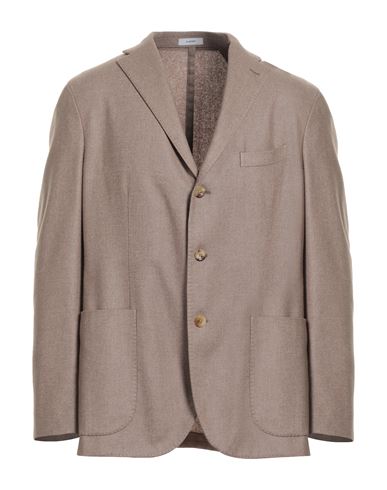 Boglioli Man Suit Jacket Light Brown Size 44 Cashmere, Polyester In Beige