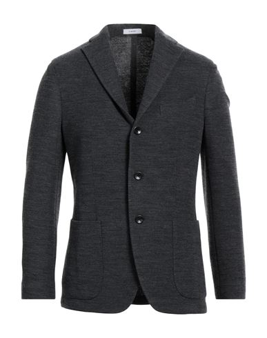 Shop Boglioli Man Blazer Lead Size 46 Virgin Wool, Cotton In Grey