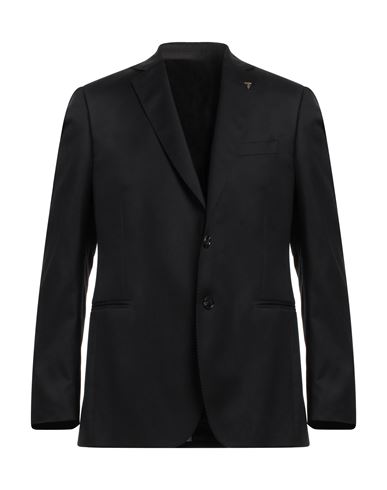 Trussardi Man Suit Jacket Black Size 50 Virgin Wool