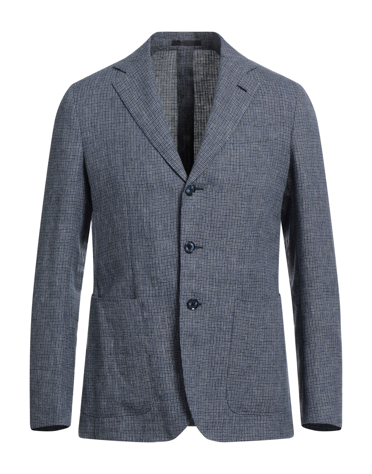 Caruso Suit Jackets In Blue