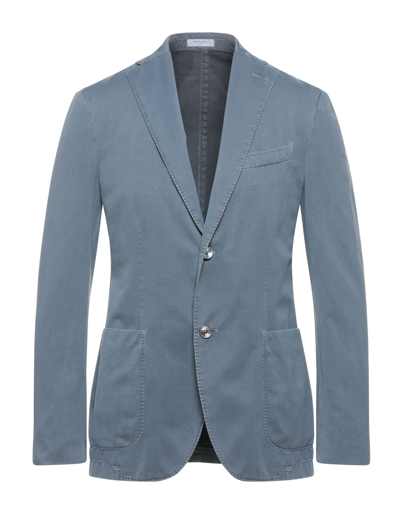 Boglioli Suit Jackets In Pastel Blue