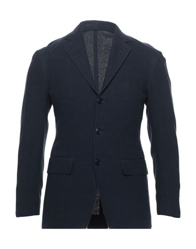 Camoshita By United Arrows Man Suit Jacket Midnight Blue Size 36 Cotton