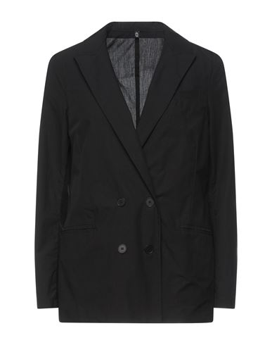 Ottod'ame Woman Suit Jacket Black Size 4 Cotton