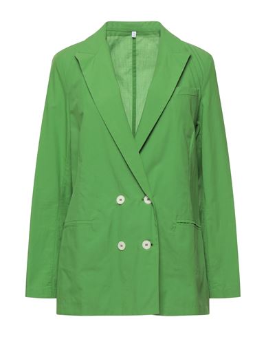 Ottod'ame Woman Suit Jacket Light Green Size 0 Cotton