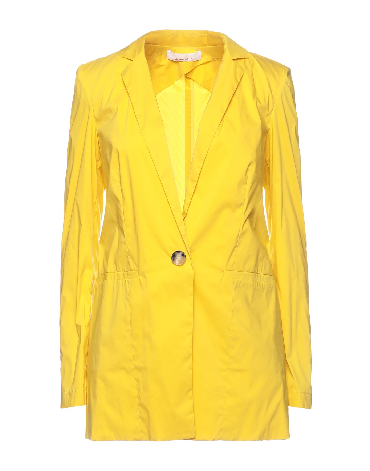 Liviana Conti Suit Jackets In Yellow