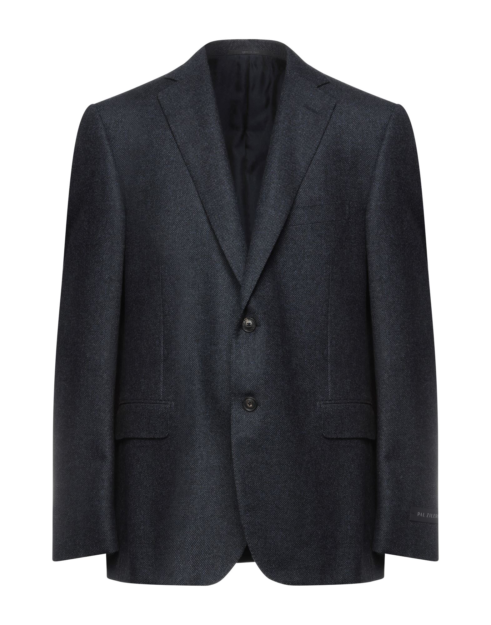 Pal Zileri Man Blazer Midnight Blue Size 46 Virgin Wool In Slate Blue