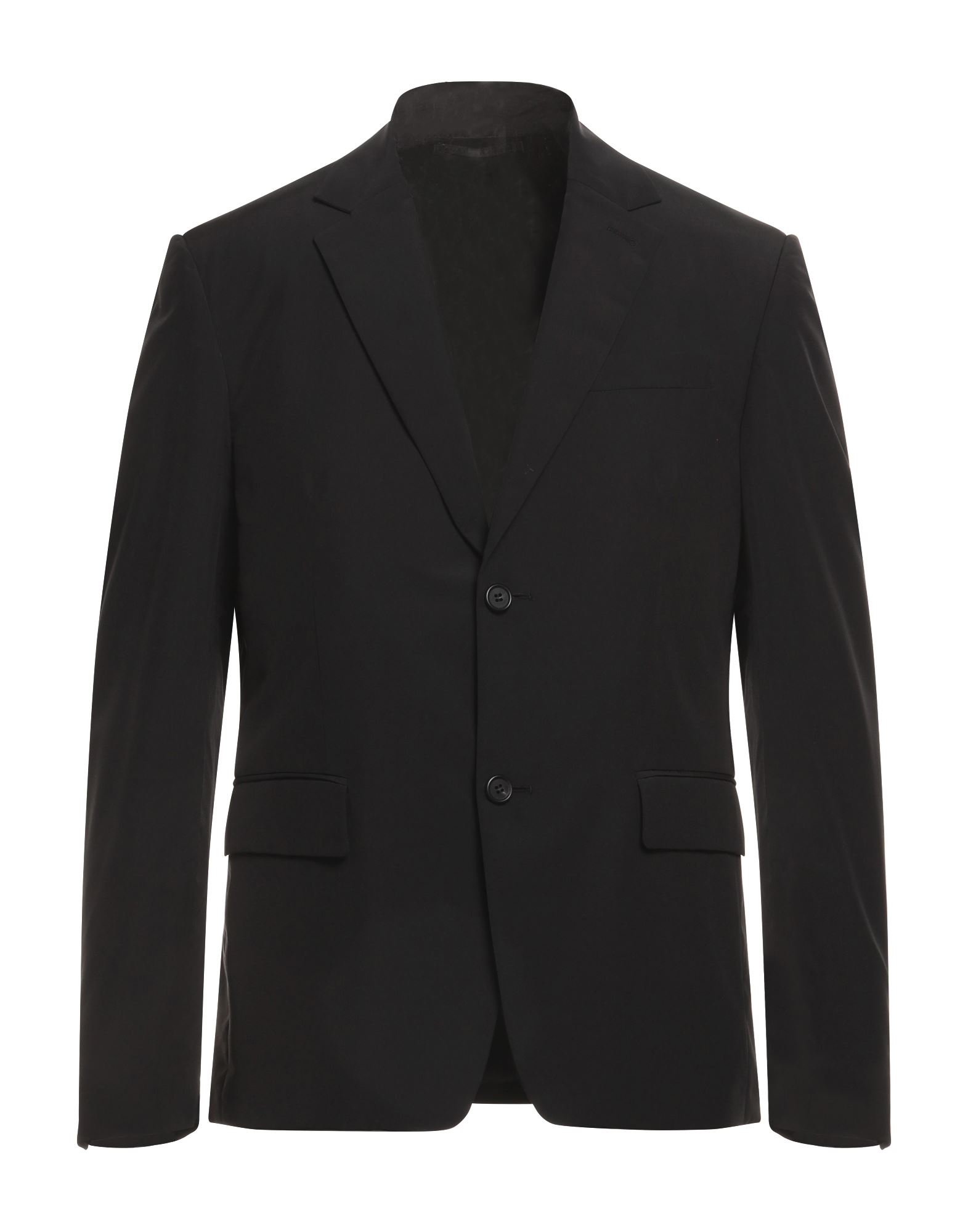 Prada Man Suit Jacket Black Size 40 Virgin Wool, Polyamide | ModeSens