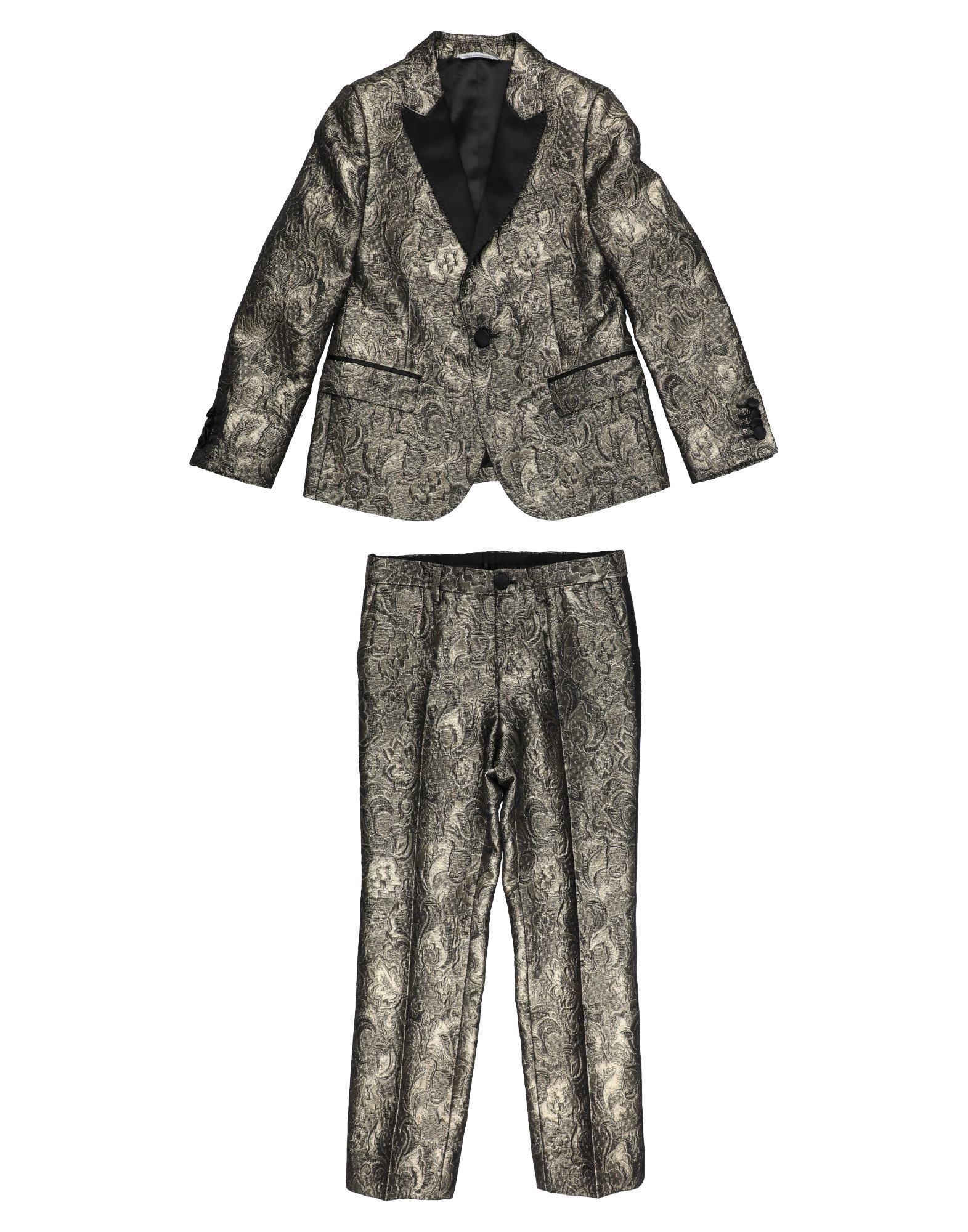 Dolce & Gabbana Kids' Suits In Grey