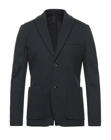 Paolo Pecora Man Suit Jacket Steel Grey Size 40 Viscose, Polyamide, Elastane In Grey