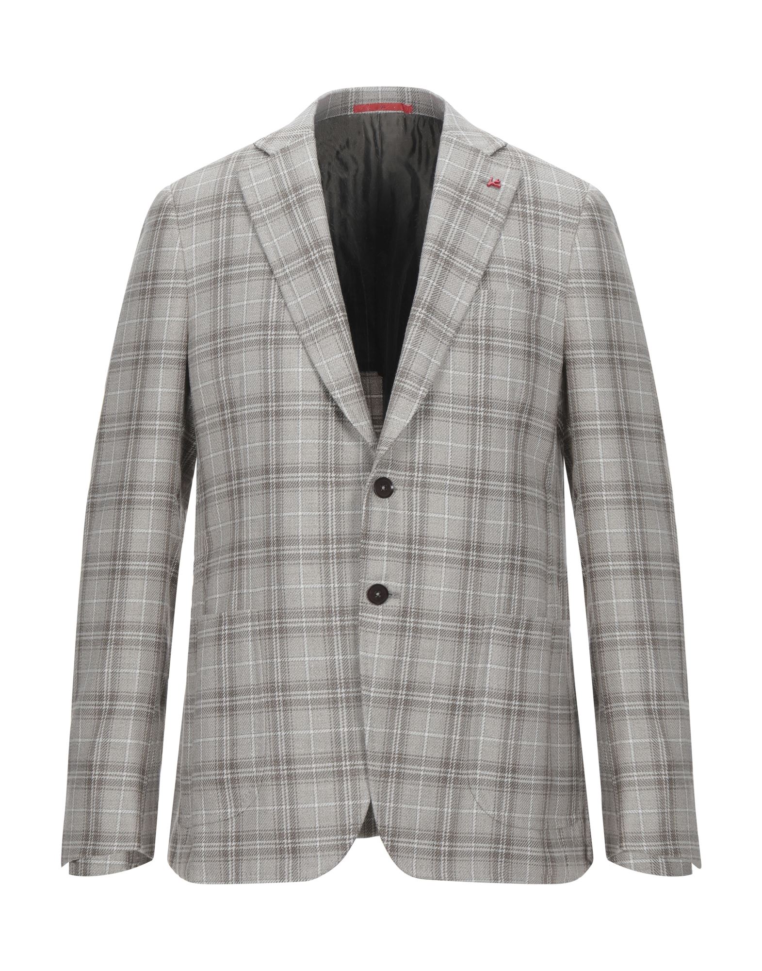 《セール開催中》ISAIA メンズ テーラードジャケット ベージュ 50 ウール 70% / シルク 25% / リネン 5%