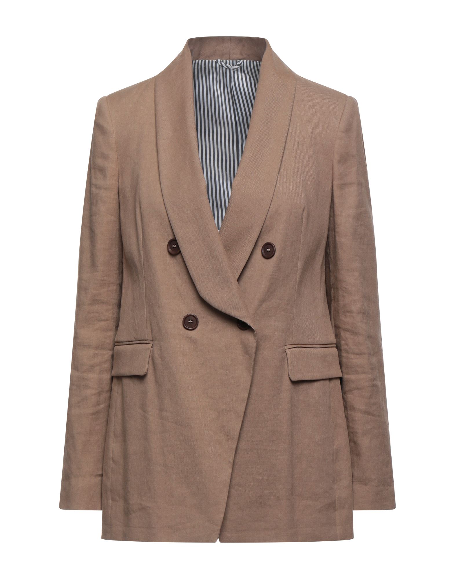Brunello Cucinelli Suit Jackets In Beige