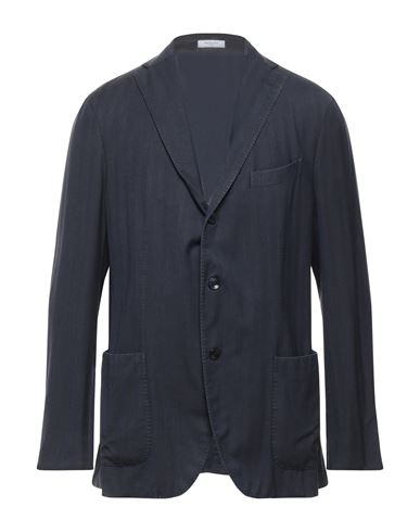 Boglioli Man Suit Jacket Midnight Blue Size 42 Wool