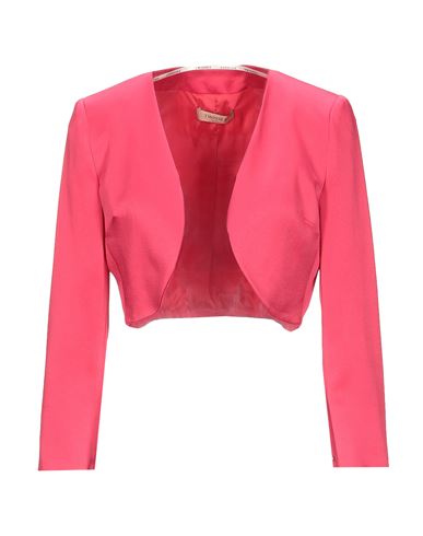 Woman Blazer Fuchsia Size 6 Acetate, Viscose