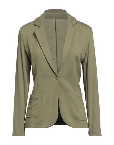 Majestic Filatures Woman Suit Jacket Sage Green Size 1 Viscose, Elastane
