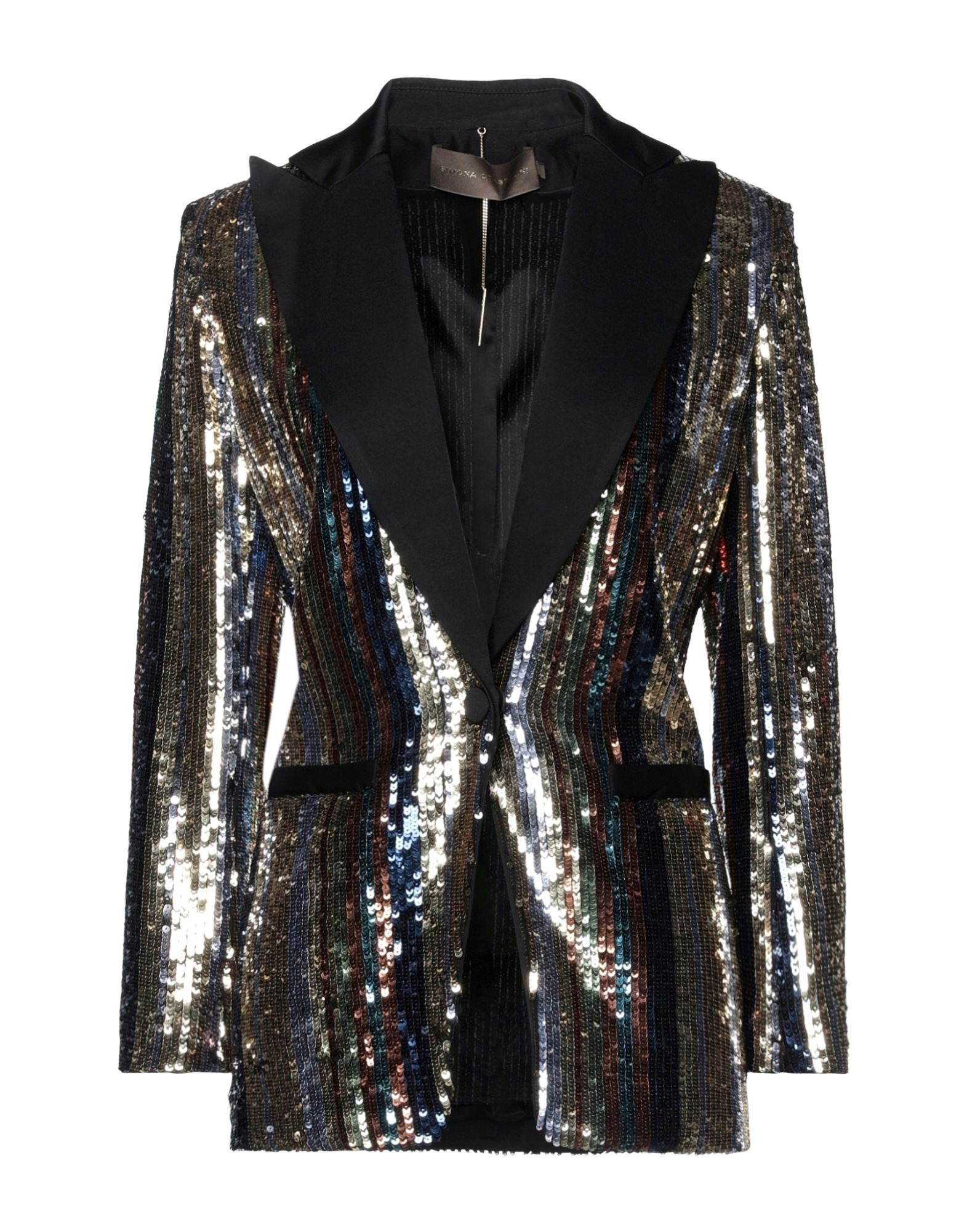 Simona Corsellini Suit Jackets In Gold