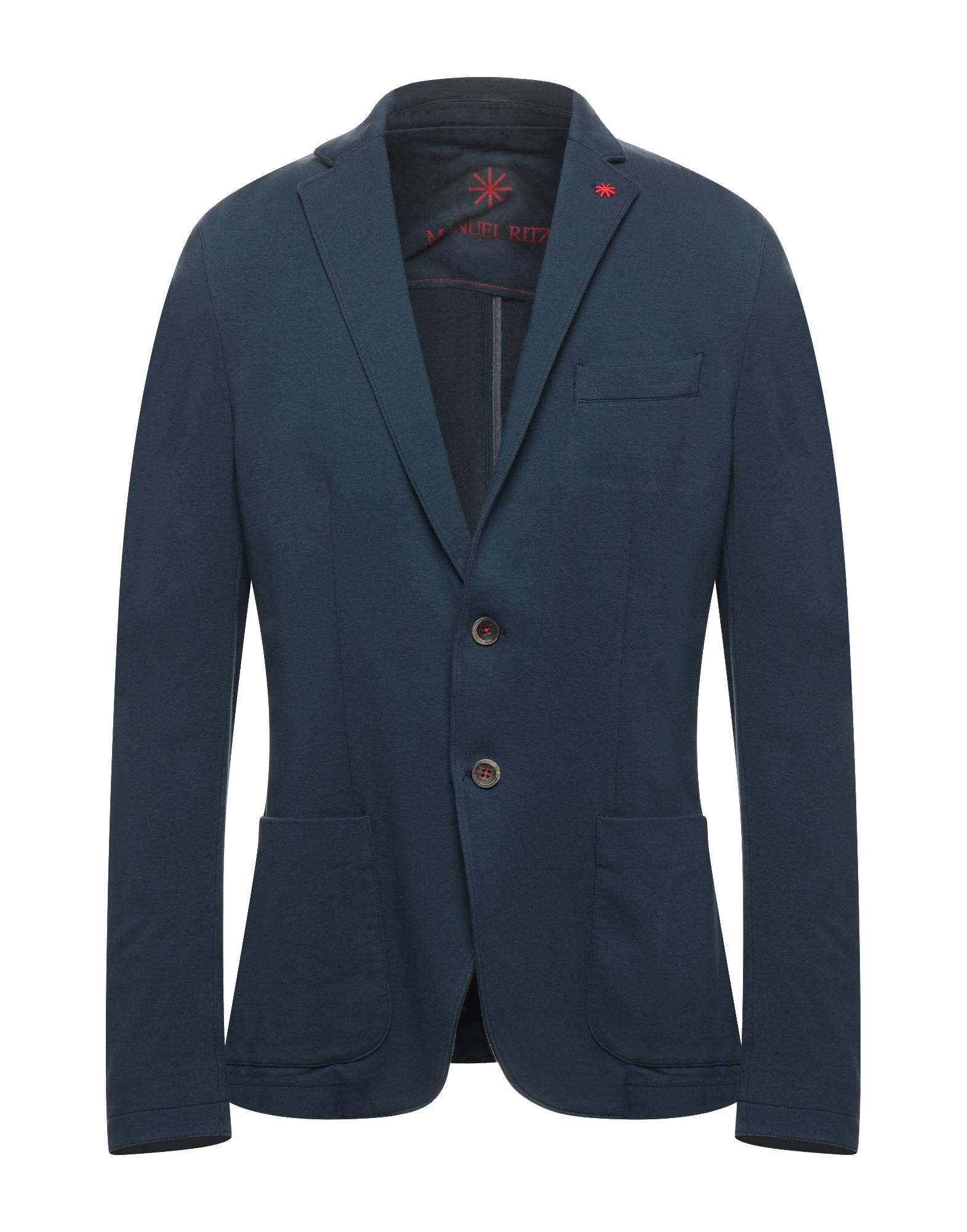 Manuel Ritz Suit Jackets In Blue