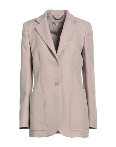 Stella Mccartney Woman Suit Jacket Sand Size 4-6 Polyester In Beige