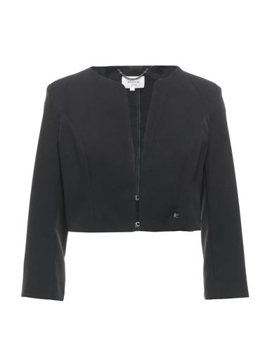 Kocca Woman Suit Jacket Black Size Xl Polyester, Elastane