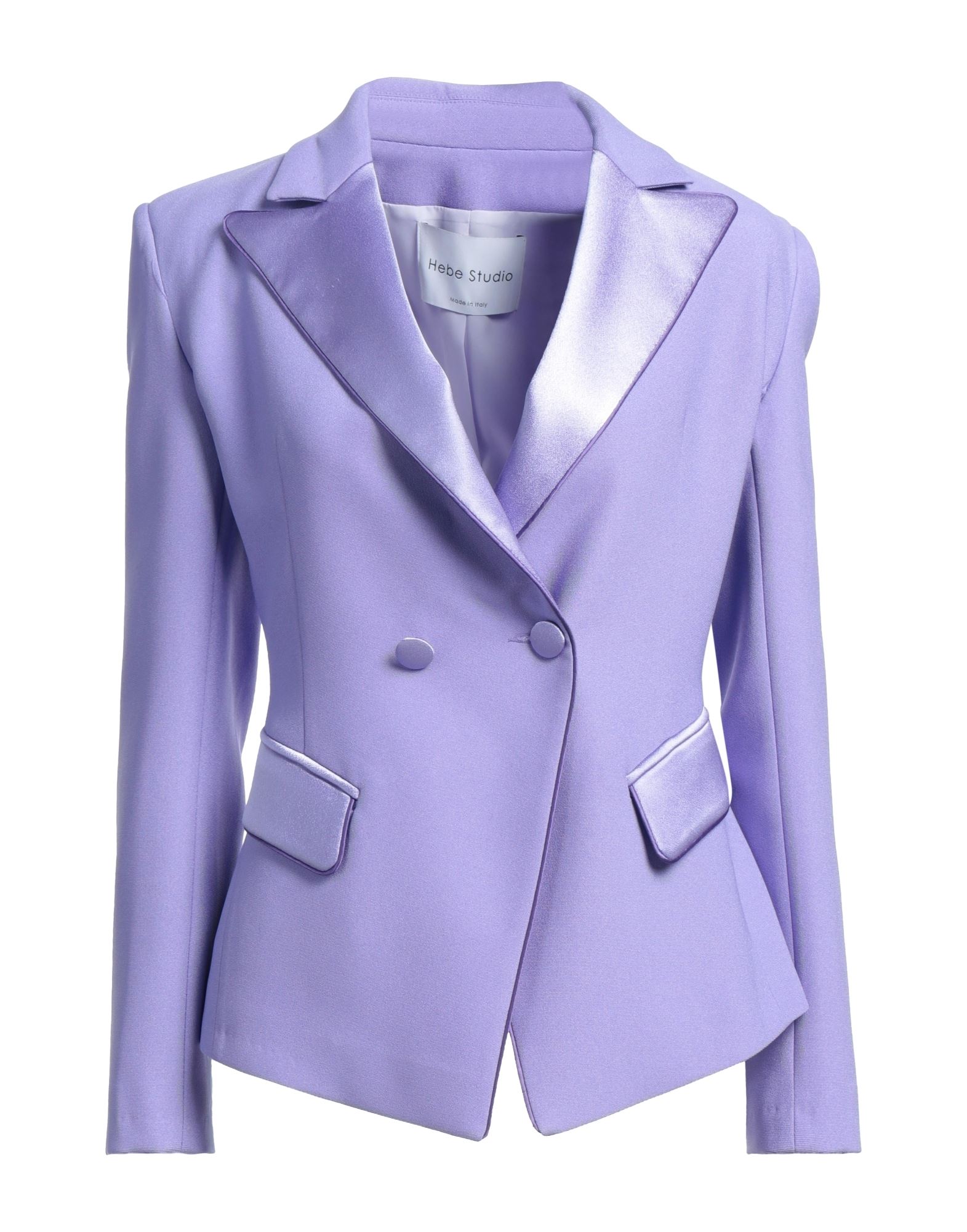 Hebe Studio Suit Jackets In Purple