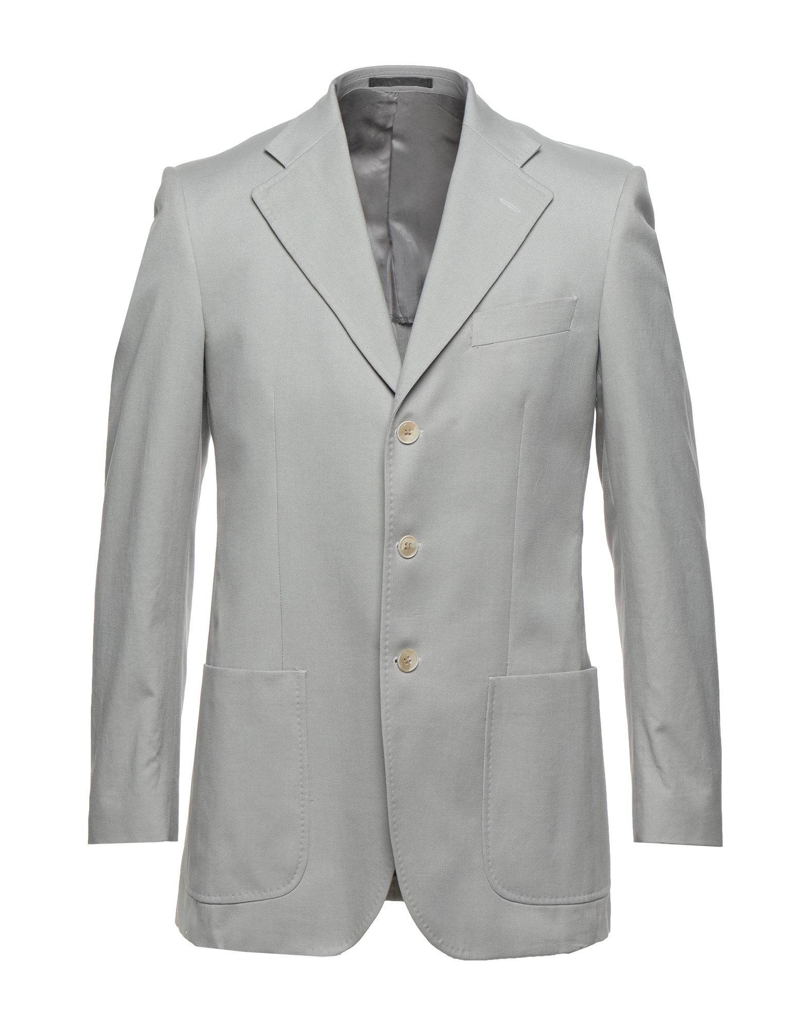 Lubiam Suit Jackets In Light Grey