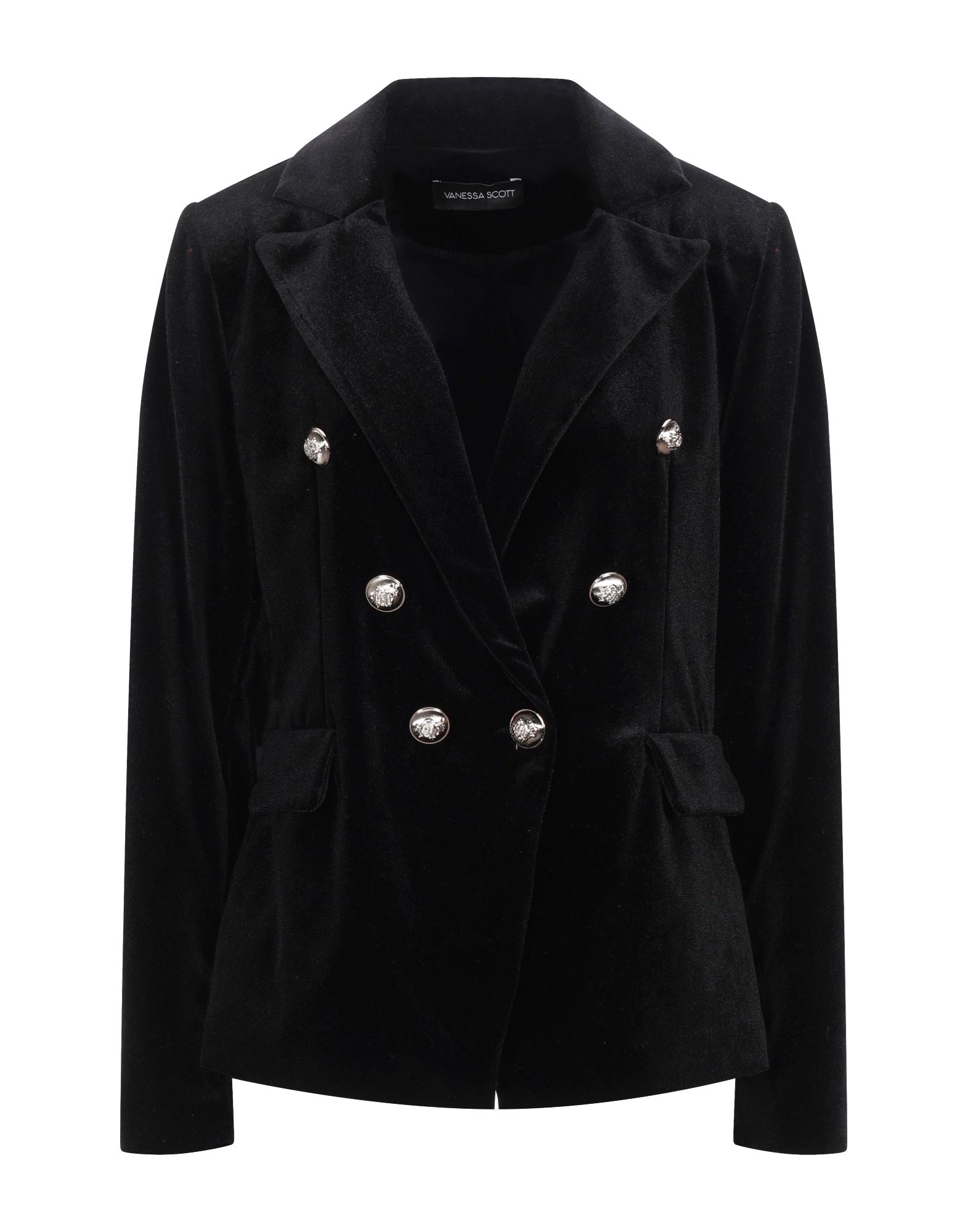 Vanessa Scott Suit Jackets In Black