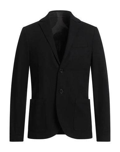 Harris Wharf London Man Suit Jacket Black Size 36 Virgin Wool