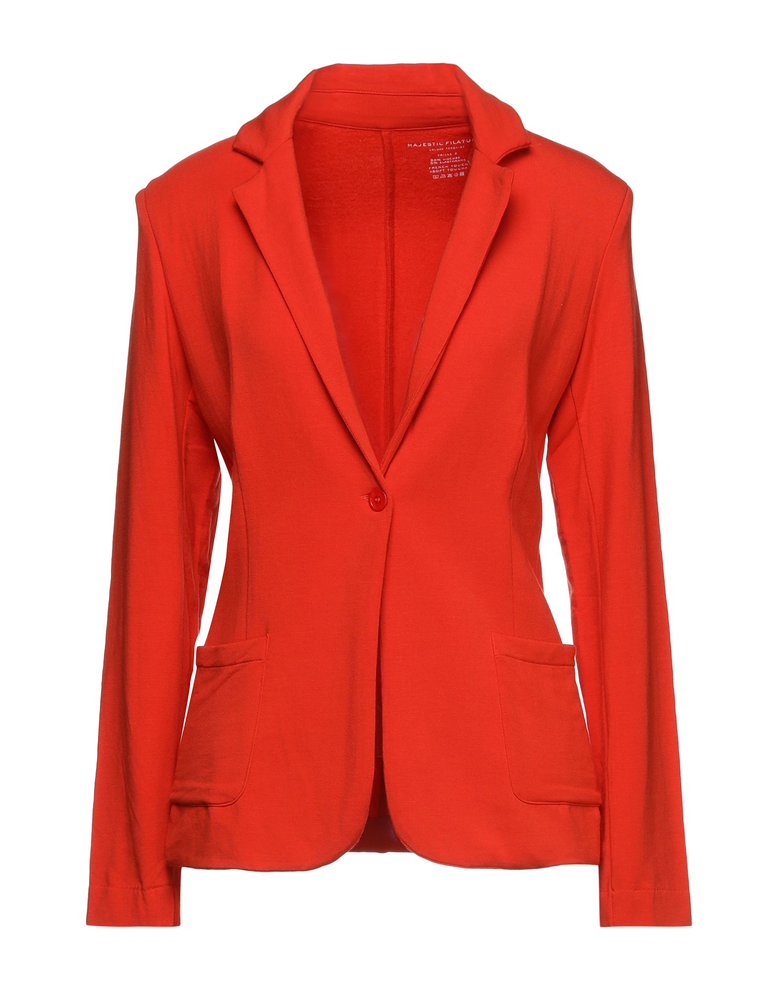 Majestic Suit Jackets In Red