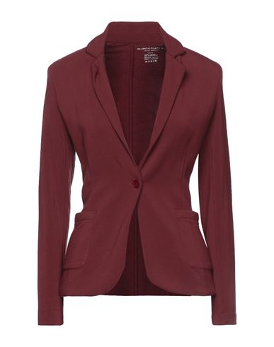 Majestic Filatures Woman Suit Jacket Burgundy Size 3 Viscose, Elastane In Red