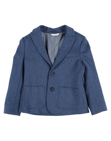 Shop Dolce & Gabbana Toddler Boy Blazer Slate Blue Size 7 Cashmere
